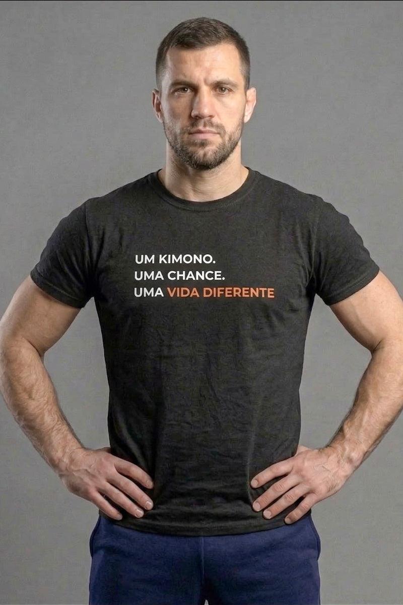 Camiseta Coleção Movimento Um Kimono