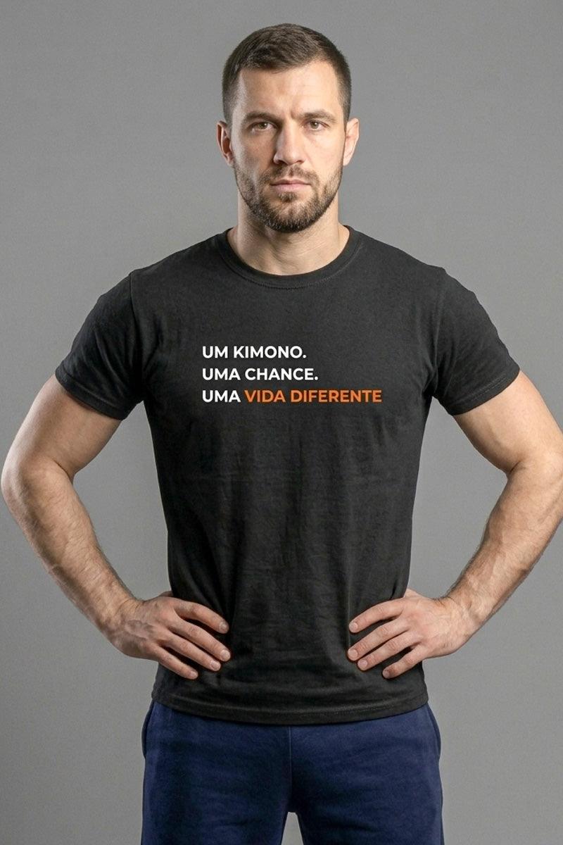 Camiseta Coleção Movimento Um Kimono
