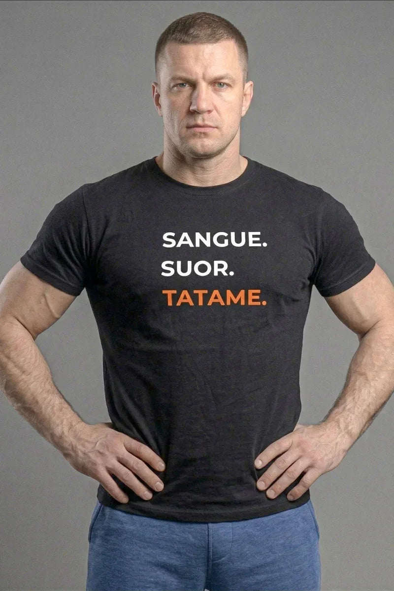 Camiseta Coleção Forja Sangue Suor Tatame