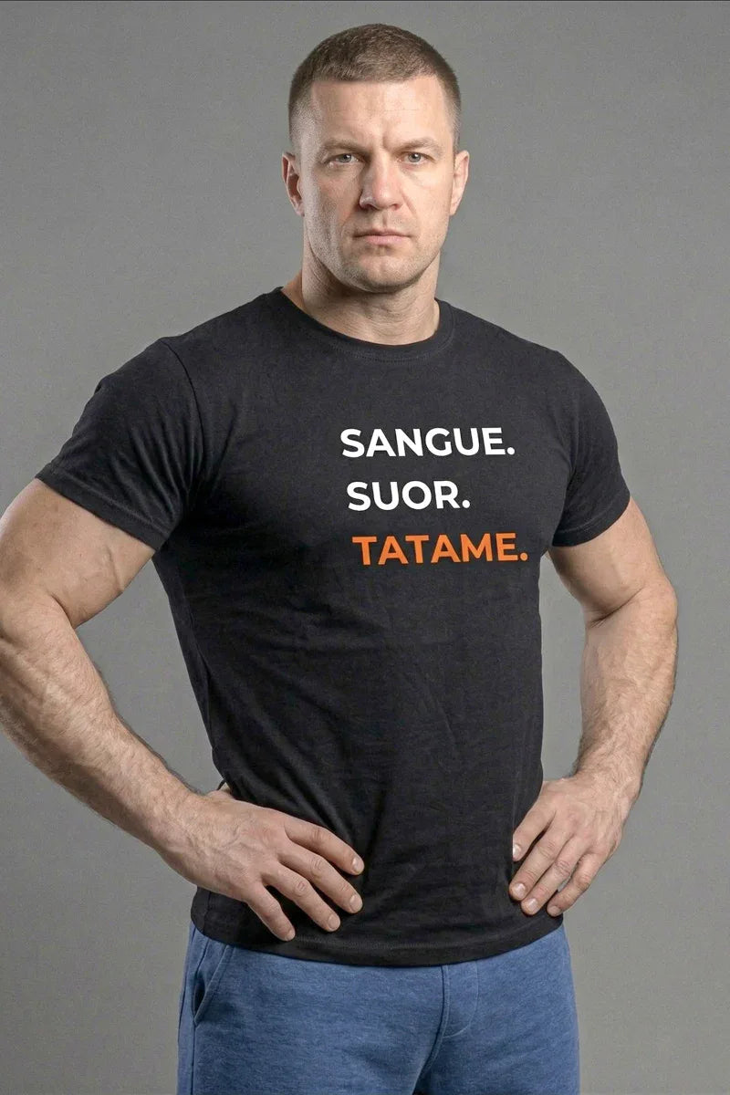 Camiseta Coleção Forja Sangue Suor Tatame