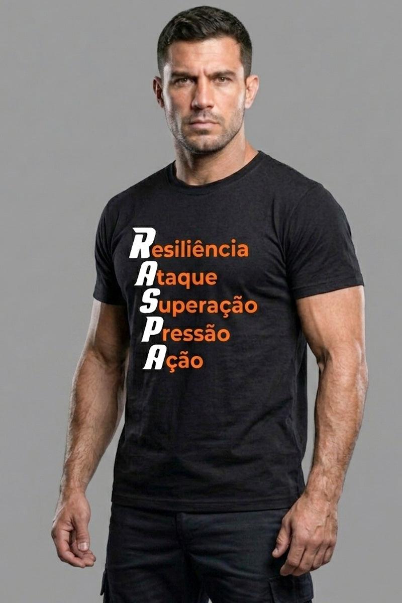 Camiseta Coleção Tatame Raspa