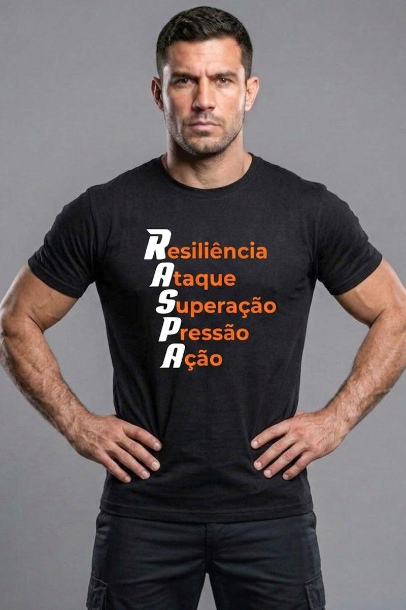 Camiseta Coleção Tatame Raspa