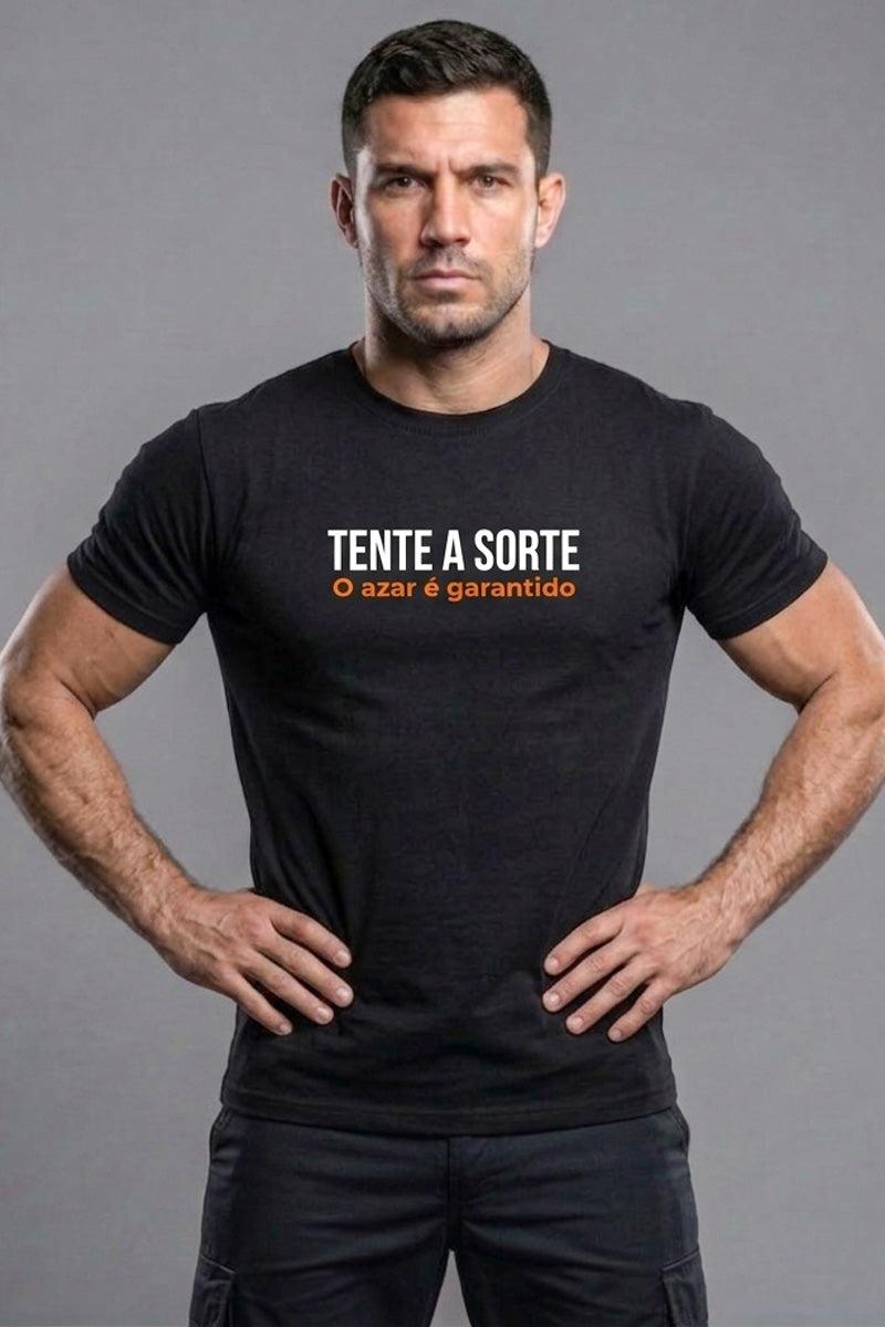 Camiseta Coleção Pressão Tente a Sorte