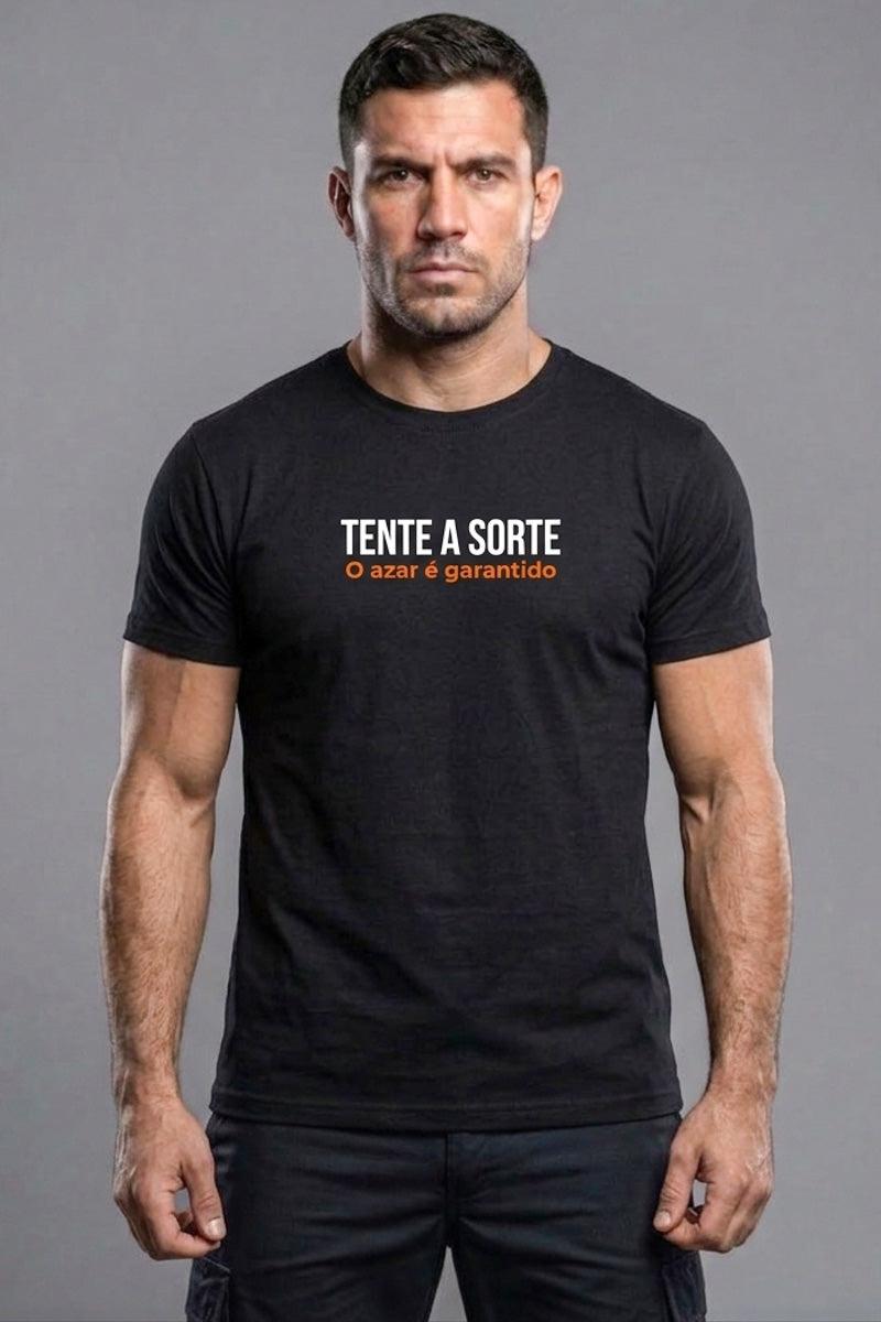 Camiseta Coleção Pressão Tente a Sorte