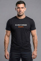 Camiseta Coleção Forja Se a Vida Te Derrubar Raspa