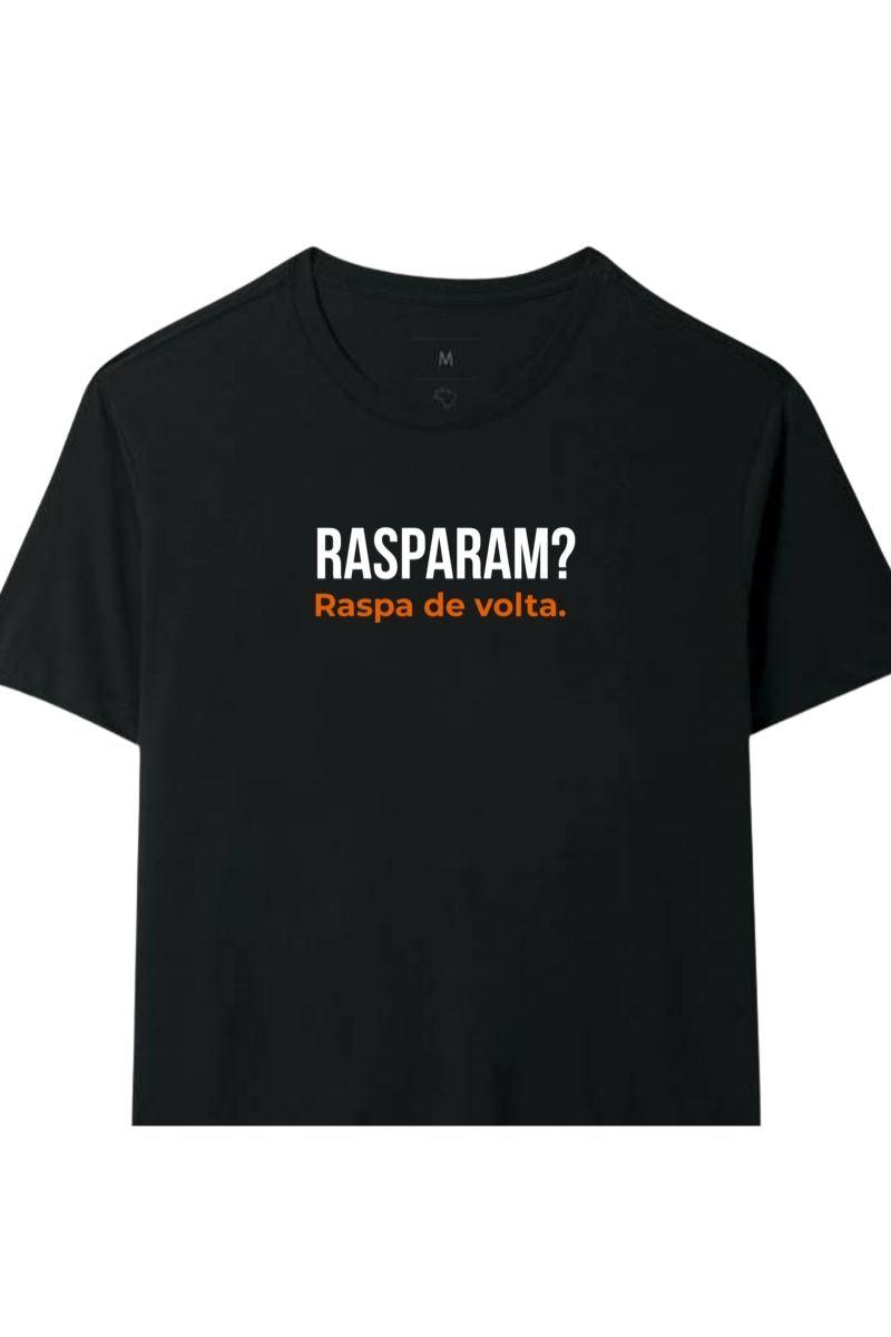 Camiseta Coleção Forja Rasparam Raspa De Volta