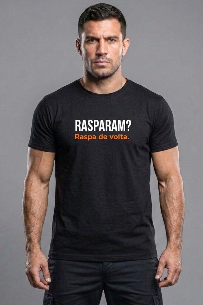 Camiseta Coleção Forja Rasparam Raspa De Volta
