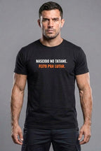 Camiseta Coleção Tatame Nascido No Tatame