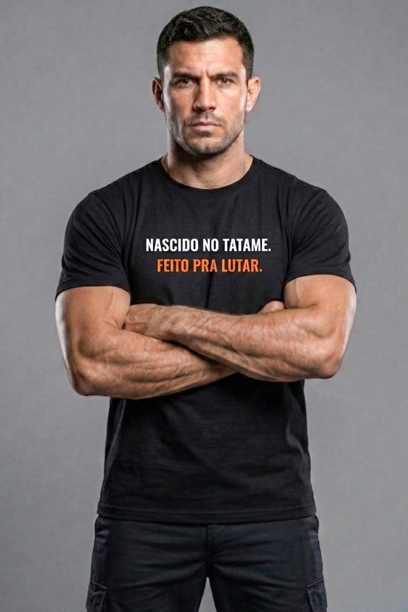 Camiseta Coleção Tatame Nascido No Tatame