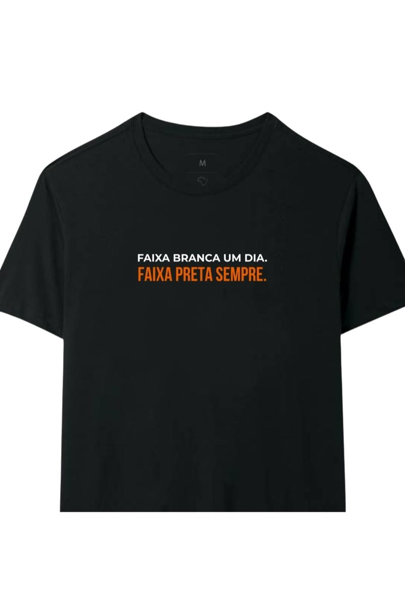 Camiseta Coleção Zoeira Faixa Branca Um Dia