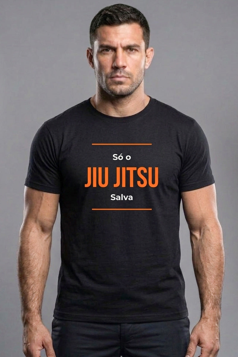 Camiseta Coleção Movimento Só O Jiu Salva