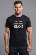 Camiseta Coleção Forja Se a Vida Te Derrubar Raspa