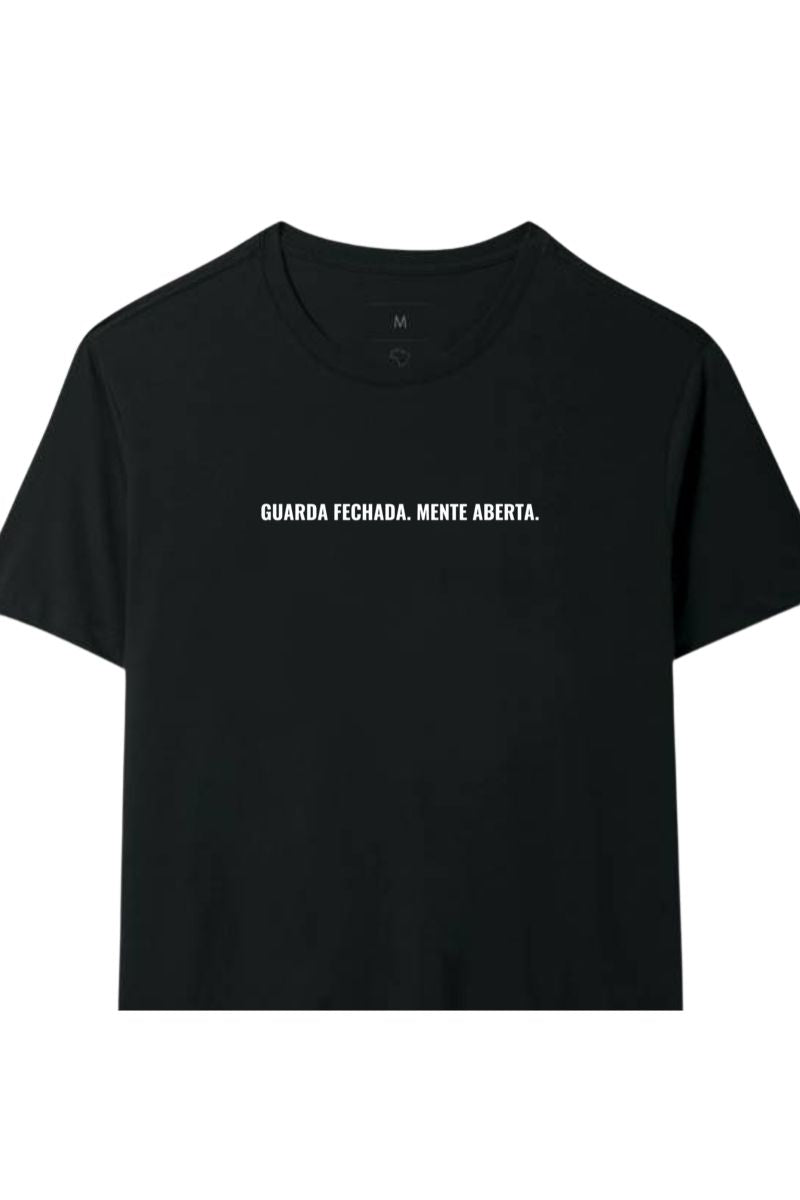 Camiseta Coleção Pressão Guarda Fechada Mente Aberta