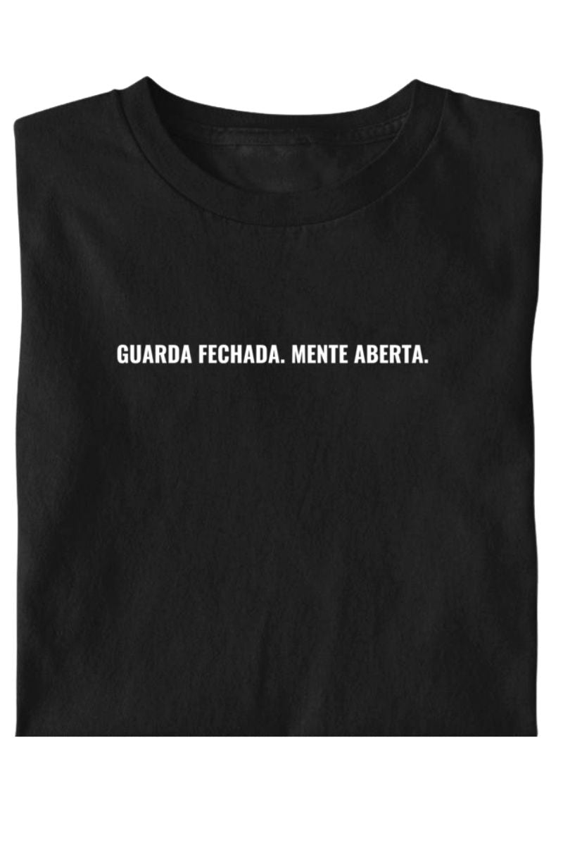 Camiseta Coleção Pressão Guarda Fechada Mente Aberta