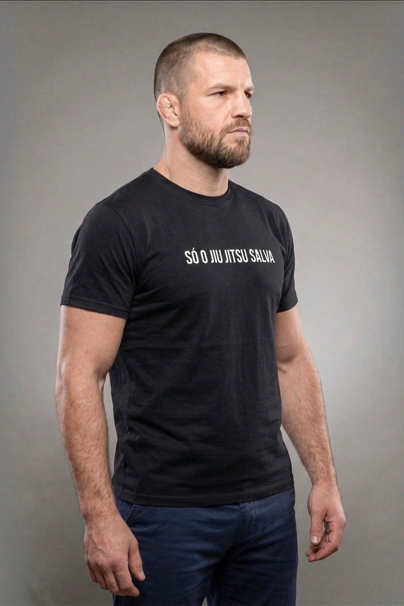 Camiseta Coleção Movimento Só o Jiu Jitsu Salva