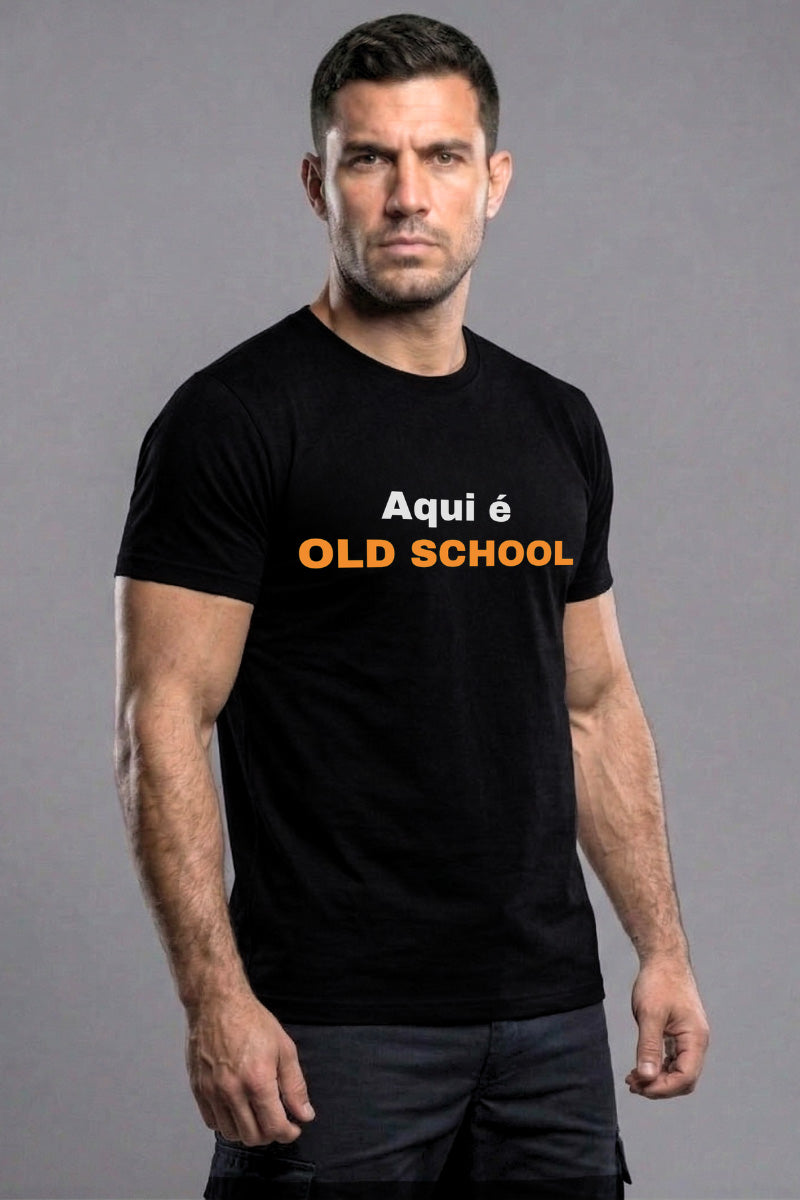 Camiseta Coleção Tatame Aqui É Old School